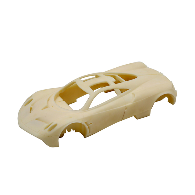 Harzteile, hergestellt durch 3D-Druck 