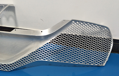 CNC-Bearbeitung hochpräziser Aluminium-Stoßfänger 6